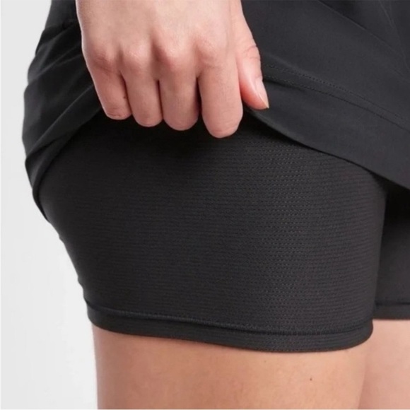 Athleta Chelsea black skort skirt 8 - Picture 11 of 11